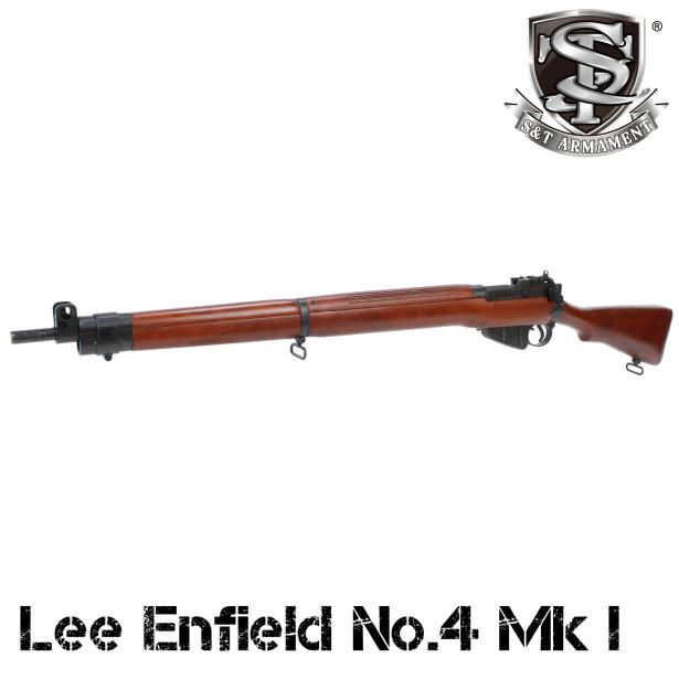 [S&T] Lee Enfield No.4 Mk I エアーコッキングライフル リアルウッド (新品予約受付中! 特典あり)