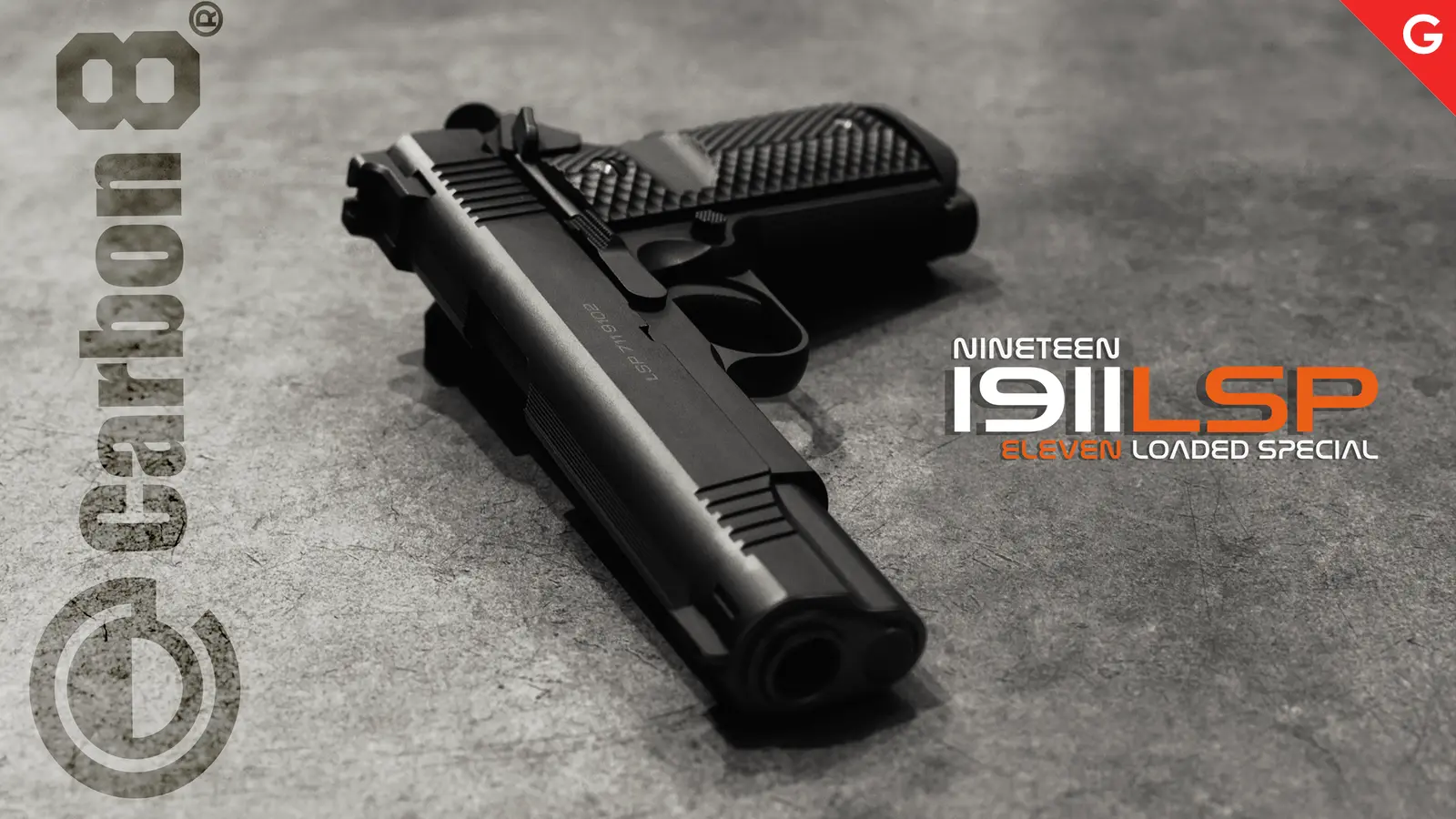 [Carbon8] 1911LSP Loaded Special Co2 ガスブローバック