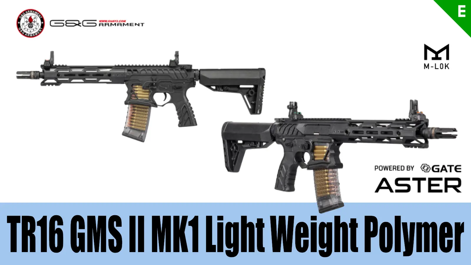 [G&G] TR16 GMS II Mk1 LWP ASTER V2 SE 電動ガン