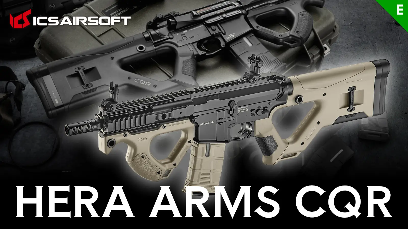 [ICS/ASG] HERA ARMS CQR 電動ガン