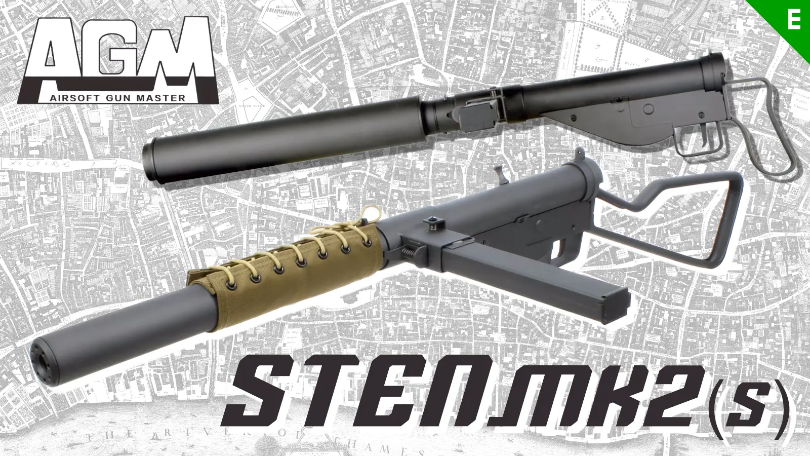 AGM ステンMk2(S) ループストック フルメタル電動ガン各種 お取寄せ可能！
