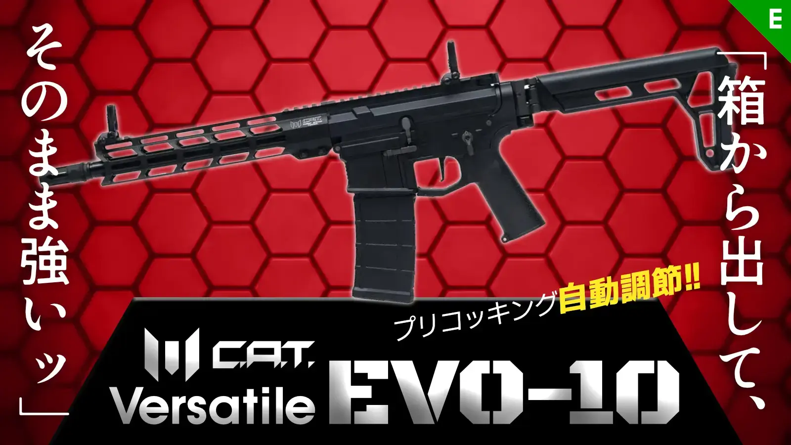 [C.A.T.] Versatile EVO-10 AR 電動ガン