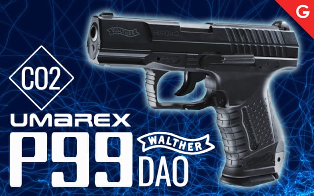 [UMAREX] Walther ワルサー P99 DAO 正規ライセンス Co2 ガスブローバック