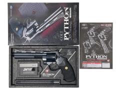 [東京マルイ] コルト パイソン 6インチ ガスリボルバー サイレンサーアダプターカスタム (中古)