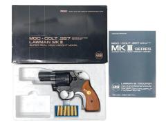[MGC] コルト ローマン MkIII 2インチ スーパーリアルHW/SRH 発火モデルガン (中古)
