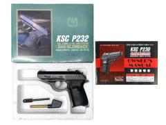 [KSC] SIG P232 ABSモデル ガスブローバック 発射難 ピストンカップ劣化 マガジンガス漏れ (ジャンク)