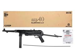 [マルシン] MP40 8mmBB ガスブローバック maxi8 2007 マットブラック LD-2システム マガジン漏れ小 (訳あり)