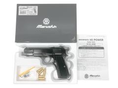[マルシン] ハイパワー ミリタリー WディープブラックABS New PFC ブローバック 発火モデルガン 完成品 (未発火)