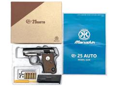 [マルシン] コルト 25オート 発火モデルガン 完成品 WディープブラックABS (未発火)