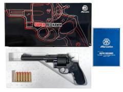 [マルシン] スーパーレッドホーク 7.5インチ 454カスールタイプ ホーグタイプグリップ仕様  ブラックHW ガスガン (新品)