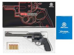 [マルシン] スーパーレッドホーク 9.5インチ 44マグナムタイプ ホーグタイプグリップ仕様 WディープブラックABS ガスガン (新品)