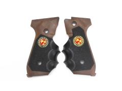 [NB] マルイ WE M9 / M92 用 バイオハザード サムライエッジ バリー・バートンモデル type 木目調樹脂グリップ (新品)