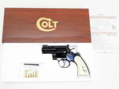 [タナカ] コルト パイソン 357マグナム スネークアイズ 2.5インチ Rモデル スチールフィニッシュ 発火モデルガン (未発火)