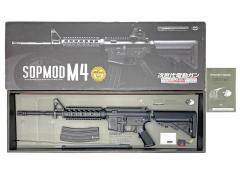 [東京マルイ] SOPMOD M4 次世代電動ガン オートストップ不可/サイクル遅め (中古)