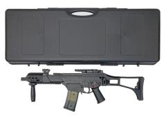 [VFC_UMAREX] H&K G36C V2 ガスブローバックライフル 日本仕様 H&K公式ライセンス 2点バースト搭載 外装カスタム ハードケース付き (中古)