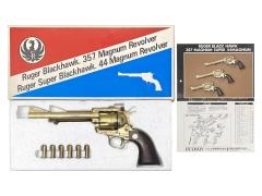 [ハドソン] ルガー スーパーブラックホーク 44マグナム 6.5インチ SMG 金属モデルガン (中古)