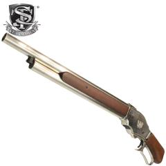 [S&T] ウィンチェスター M1887 ソードオフ リアルウッド Silver 排莢式ガスショットガン (新品予約受付中!)