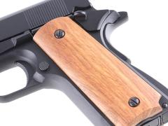 [BELL] マルイ・WE・KJ 1911系用 ウッドグリップ イエローローズウッド (未使用)