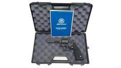 [マルシン] S&W M586 4インチ DAVISタイププラグリップ 発火モデルガン ブラックHW キット組立済 ガンケース付 (未発火)