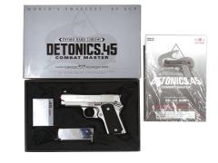 [東京マルイ] デトニクス.45 エンヴァイロ ハードクローム ガスブローバック (中古)