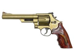 [コクサイ] NEW S&W M29 .44マグナム 6インチ 金属モデルガン 木製グリップ装着 ハンマー破断 (中古)