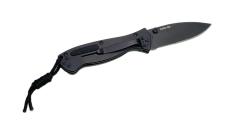 [COMBAT ELITE] フォールディングナイフ ブラック コンボエッジ 440C-OS (中古)