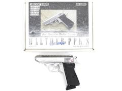 [マルゼン] ワルサー PPK/S 固定ガス ステンレスモデル (中古)