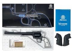 [マルシン] スーパーブラックホーク 10.5インチ Xカートリッジ ホワイトパール調プラグリップ マットブラックABS (新品)