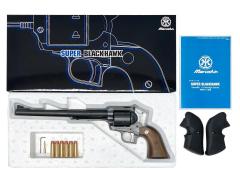 [マルシン] スーパーブラックホーク 10.5インチ Xカートリッジ 木製グリップ エクセレントHW (新品)