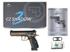 [Carbon8] Czオフィシャルライセンス Cz SHADOW 2 CO2 ガスブローバック セラコート仕様 ブロンズ (新品)