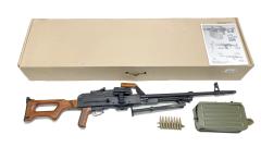 [A&K] PKM/PK機関銃 リアルウッド 電動ガン (中古)