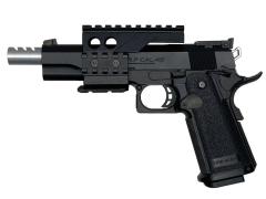 [東京マルイ] ハイキャパ5.1 ガバメントモデル ガスブローバック マウント&バレルカスタム (中古)