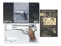 [MGC] S&W M645 .45オート 固定ガスガン 木製グリップカスタム セーフティ不良 (訳あり)