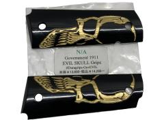 [ACCESS OVERSEAS] Government 1911 EVIL SKULL Grips / ガバメント イービルスカルグリップ (中古)