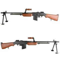 [S&T] ブローニング M1918A2  BAR フェイクウッド G3電動ガン (中古)