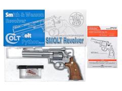 [タナカ] SMOLT/スモルト ガスリボルバー 6インチ スクエアバット ステンレスフィニッシュ ver.3 ガスガン (新品)