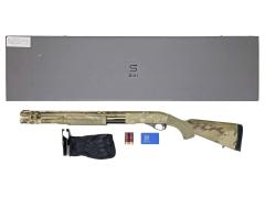 [APS] CAM MkII M870 SAI デラックスマッチカスタム マルチカム ライブシェル式 ガス ショットガン ガス漏れ大 発射可 (訳あり)