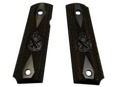 [アルタモント] 1911スプリングフィールド キャノンクロス ロゴ入り 木製グリップ 茶/ブラウン (中古)