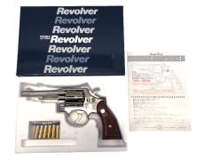 [タナカ] S&W M10 ミリタリー&ポリス 4インチ 38spl ニッケルフィニッシュ Ver 3 発火モデルガン (中古)