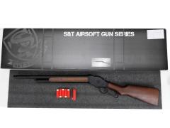 [S&T] ウィンチェスター M1887 リアルウッド 排莢式ガスショットガン (新品)