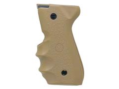 [NB] HOGUEタイプ BERETTA 92F ラバーグリップ・フィンガーグルーブ TAN (中古)