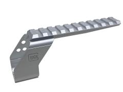 [Guarder] マルイ_KJ グロック26_27用 OPTIC MOUNT マウント Bタイプ GLOCK刻印入り シルバー (中古)