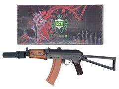 [LCT] AKS74U フルメタル 電動ガン サプレッサーカスタム マガジン変更 (中古)