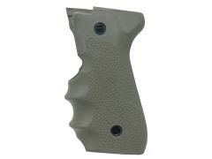 [HOGUE] BERETTA 92F ラバーグリップ・フィンガーグルーブ OD グリーン 92001 (中古)