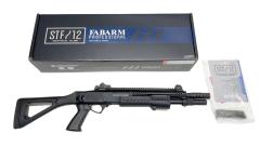[BO Manufacture] Fabarm STF/12 Compact ガスショットガン 日本仕様 正式ライセンス BK タンク固定若干難あり (訳あり)
