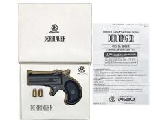 [マルシン] ダブルデリンジャー Xカートリッジ仕様 【ブラックHW】 6mmBB ガスガン 旧ロット (中古)