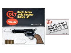 [東京CMC] COLT SAA シビリアン ABS 発火モデルガン ツートンカスタム 木製グリップ装備 フレームクラック (訳あり)