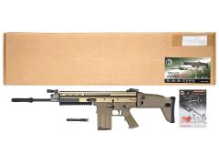[WE] FN HARSTAL SCAR-H オープンボルト ガスブローバック TAN Mk17刻印 (中古)