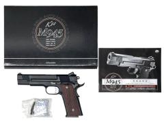 [KSC] S&W M945 ストレートブラック ガスブローバック 右側セーフティ連動せず 発射動作可 (訳あり)