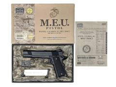 [東京マルイ] MEUピストル ガスブローバック グリップ/トリガー/アウターバレルカスタム (中古)